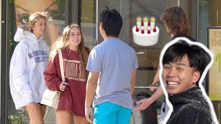 Finessing Strangers to Sing Happy Birthday to Strangers