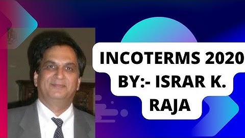 Incoterms® 2020 |Explained for Import Export Global Trade Rules |  | Incoterms for beginners |