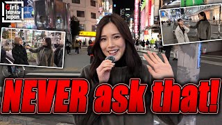 Do NOT ask Japanese women these questions!  Japanese interview