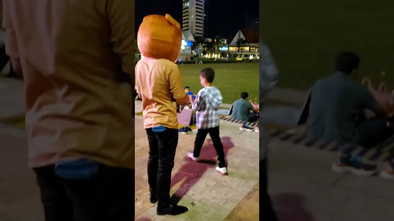 giving free bear on eid adha. 