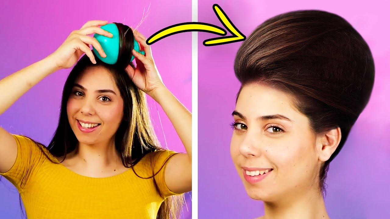 19 CRAZY WAYS TO STYLE YOUR HAIR - YouTube