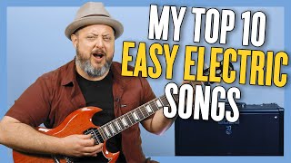 MORE Easy Electric Guitar Songs EVERYONE Should Know How to Play!