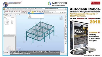Robot Structural 2018 Tutorial | Steel I | Starting Criteria for a Structural Analysis