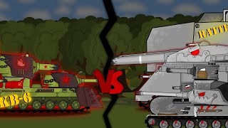 All series: KV-6 vs Monsters - cartoons about tanks