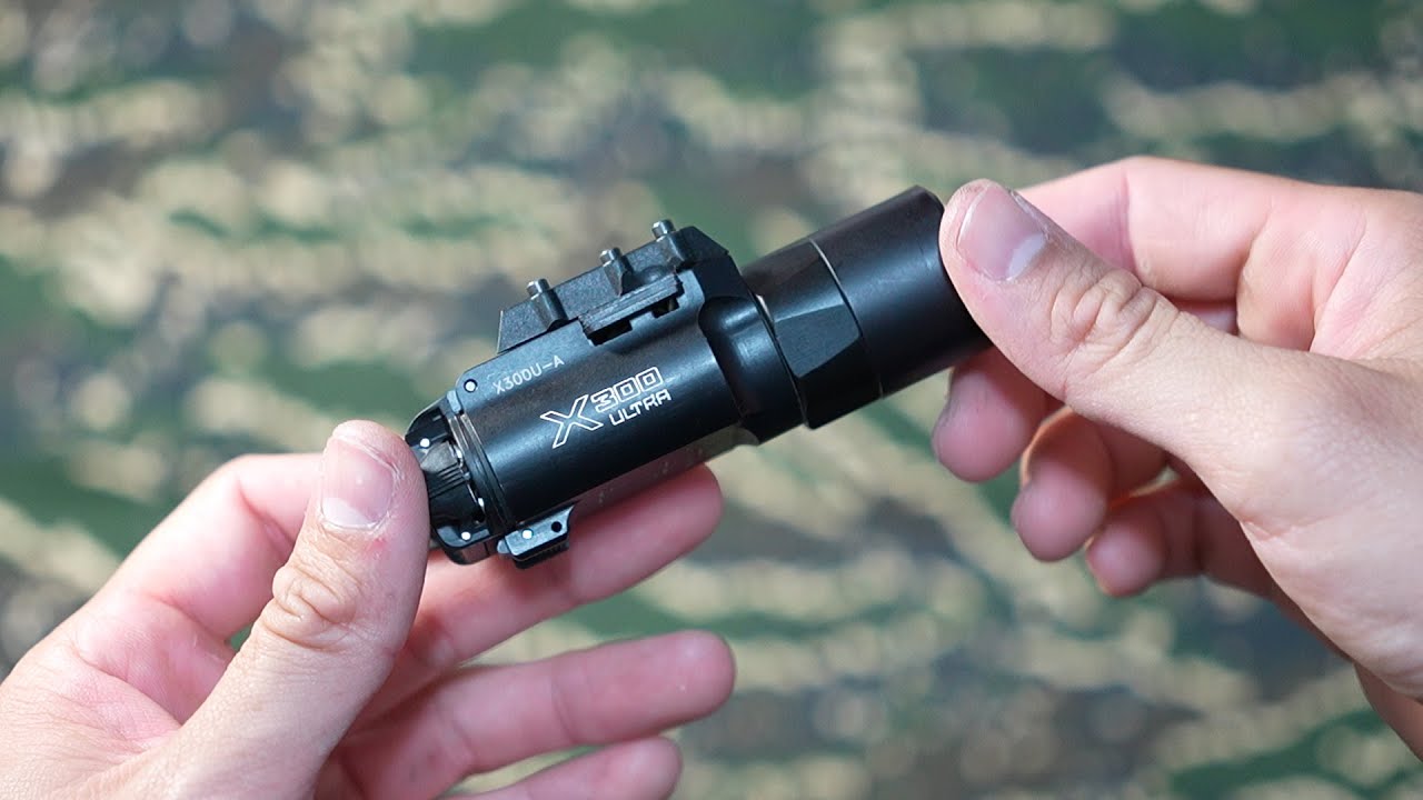 SureFire X300U-A Review 神火戰術槍燈分享