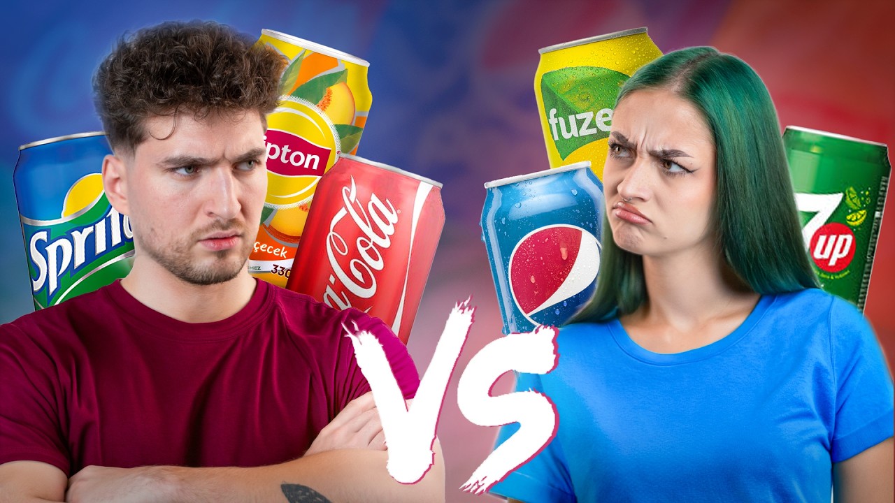 GHICESTE SUCUL! COCA-COLA SAU PEPSI?