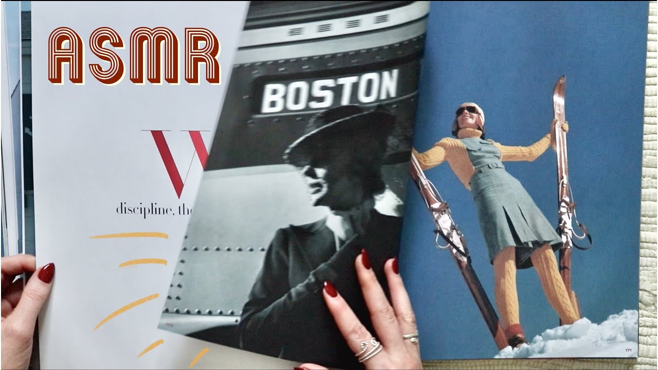 *ASMR* Flipping Through a Coffee Table Book (Whispering & Page Flipping)