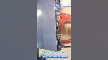How to use the IP Intercom Server?