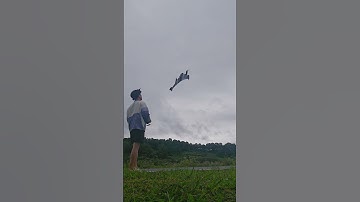 Vertical Takeoff Land Tailsitter / Into the clouds  #ardupilot #drone