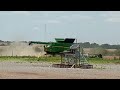 Olsen Custom Farms. New John Deere S7-700 with 40 foot header.