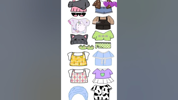 ideias para roupas para paper duck ✨🦆💜
