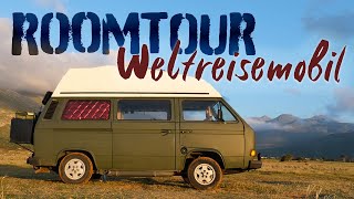ROOMTOUR World travel VW Bus T3 - 2WD Syncro 130 PS AFN