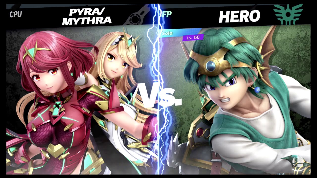 Super Smash Bros Ultimate Amiibo Fights – Pyra & Mythra #144 Pyra vs ...