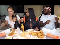 Joel and Lauren feed their baby 1 star food (scam blovelife $600)