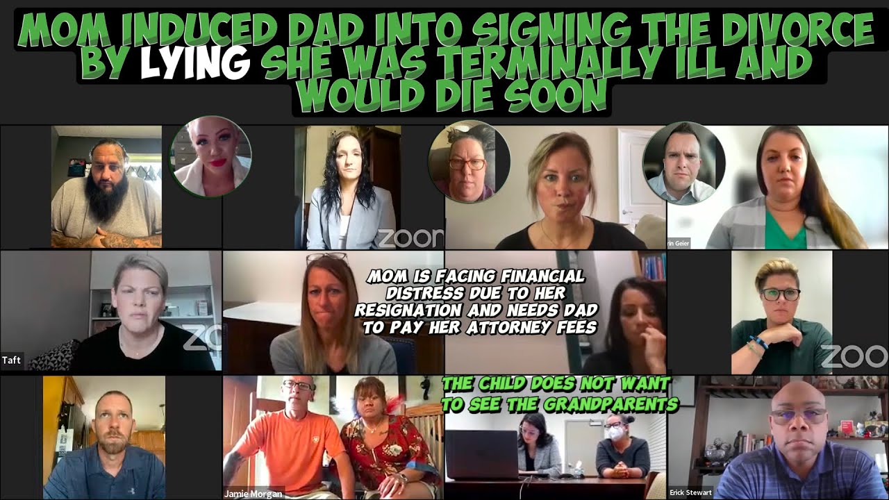 Mom Induced Dad into Signing the Divorce by LYING She Was Terminally ILL and Would Die Soon