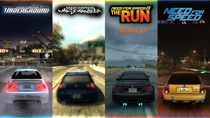 The Evolution of Need for Speed Games (1994-2020) 