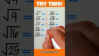 Famous Square Root Hacks #MathTricksTutorial #maths #tutorial #mathematics #shorts #education #foryou Net Worth