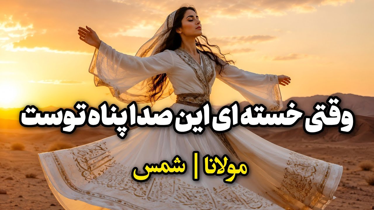 ⁣مولانا | با من صنما دل یک دله کن- ​این موسیقی روح شما را جادو می‌کند | Persian Sufi Music