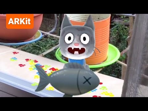 Fiete Cats AR - Virtual Pet iOS App for kids (ARKit)