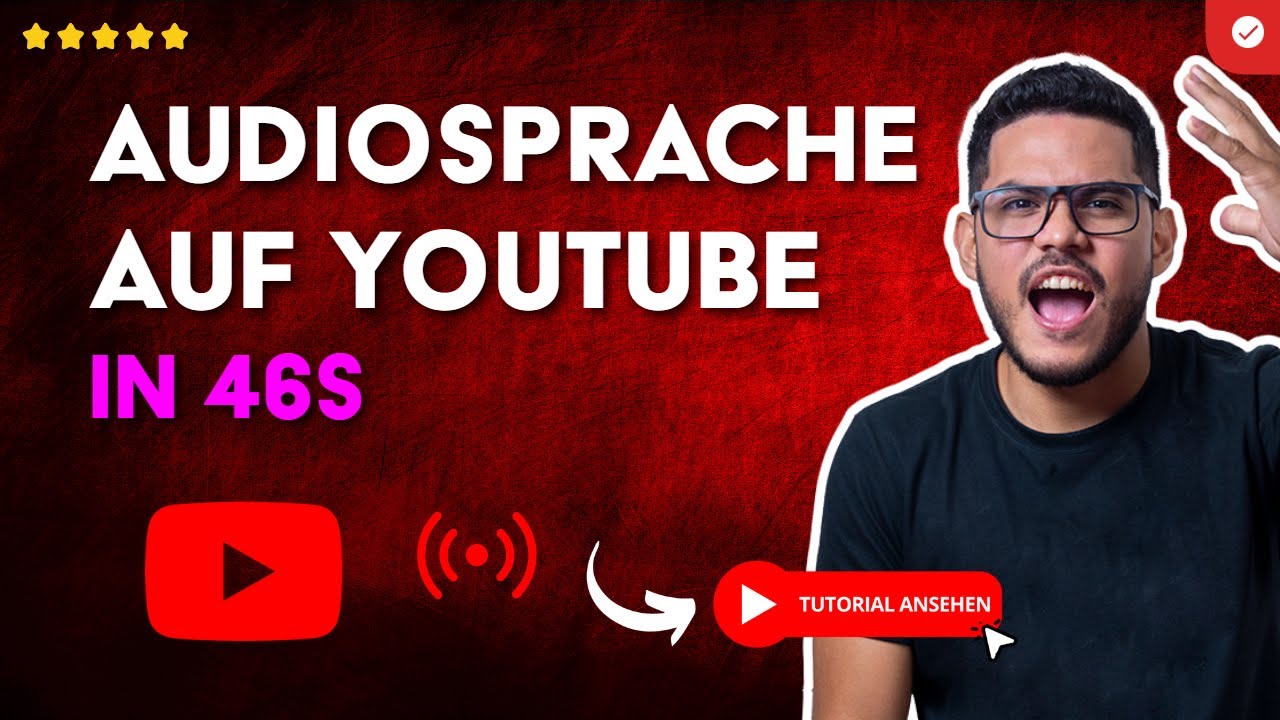 Wie Man die SPRACHE des AUDIOS in YOUTUBE-VIDEOS Ändert in 46S