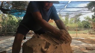 Primitive Manufacturing Process of Clay Brick from Philippine Countryside