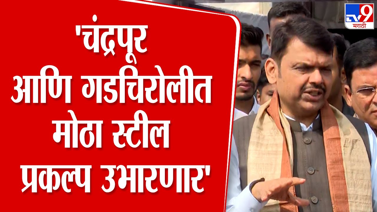Devendra Fadnavis | 'चंद्रपूर आणि गडचिरोलीत मोठा स्टील प्रकल्प उभारणार'
