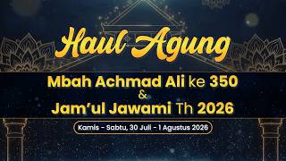 LIVE | Haul Agung Mbah Achmad Ali Ke-350 | Hadrah Se Jawa Timur