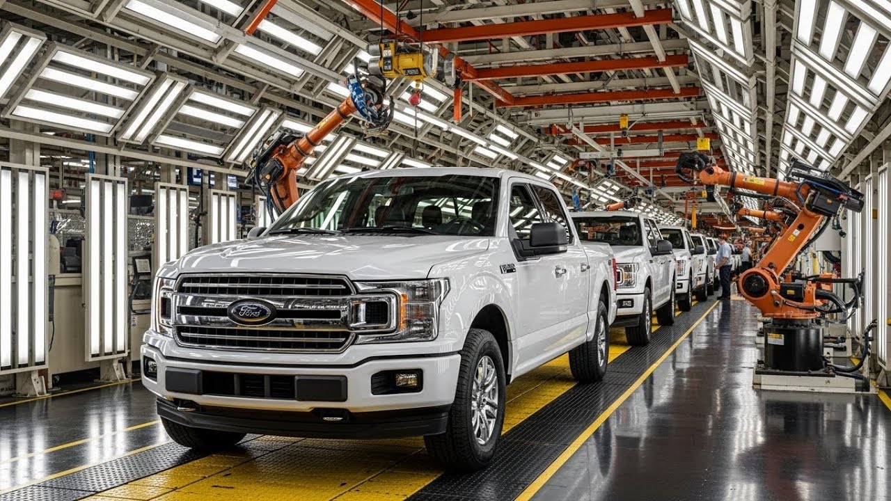 Inside the Ford F-150 Factory: How America's Best-Selling Truck Is Built (Full Process)