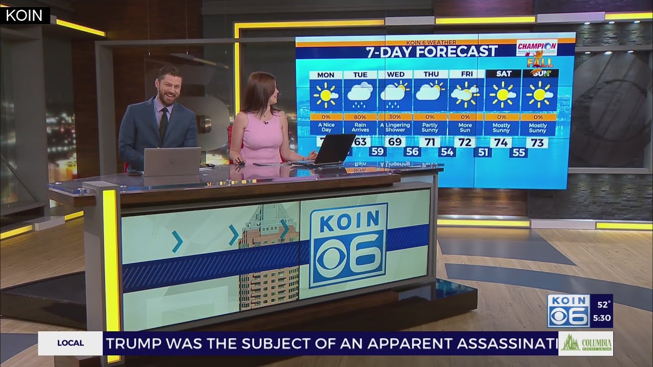 Ready, Set, Go? KOIN 6 Meteorologist Steve Pierce Blooper - YouTube