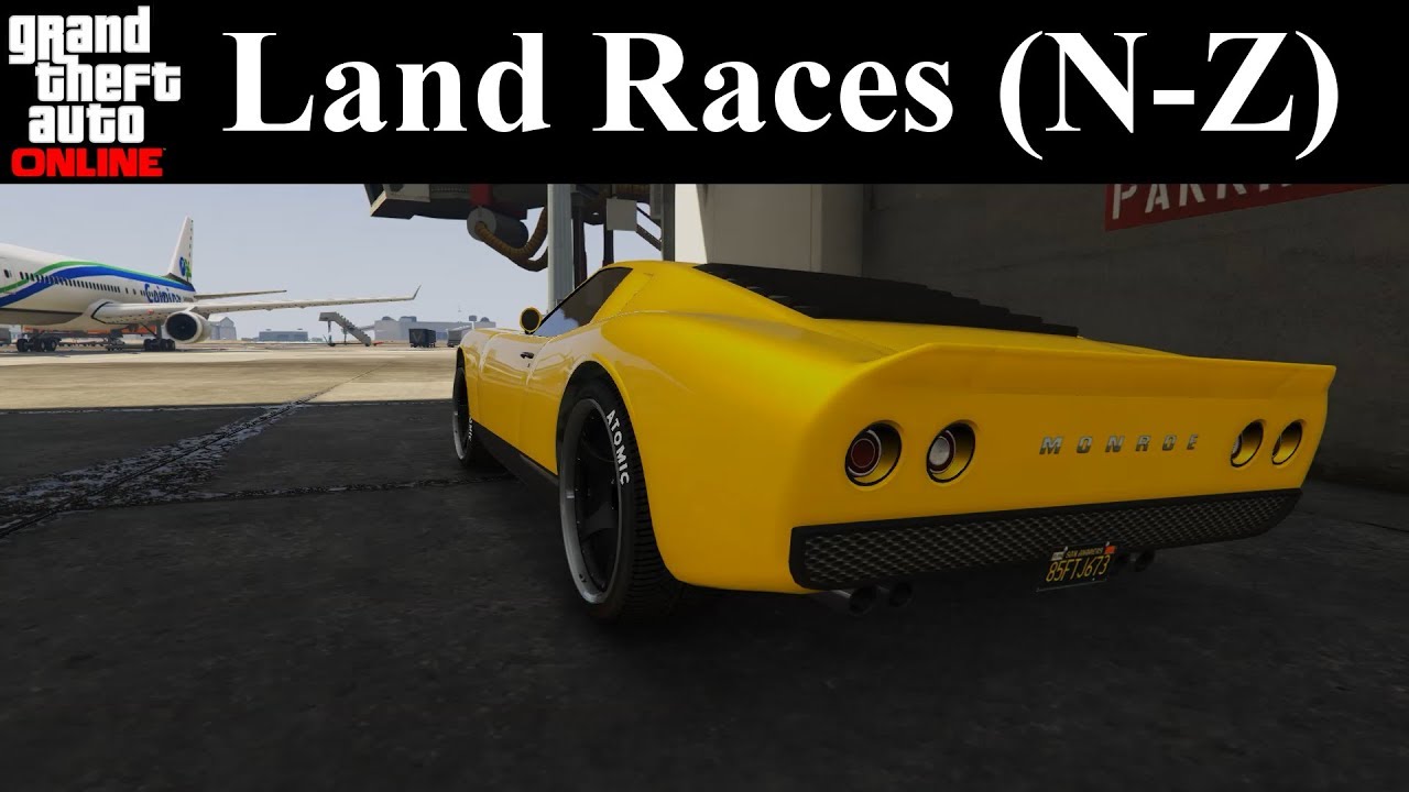 GTA Online Tracks - Land Races (N-Z) - YouTube