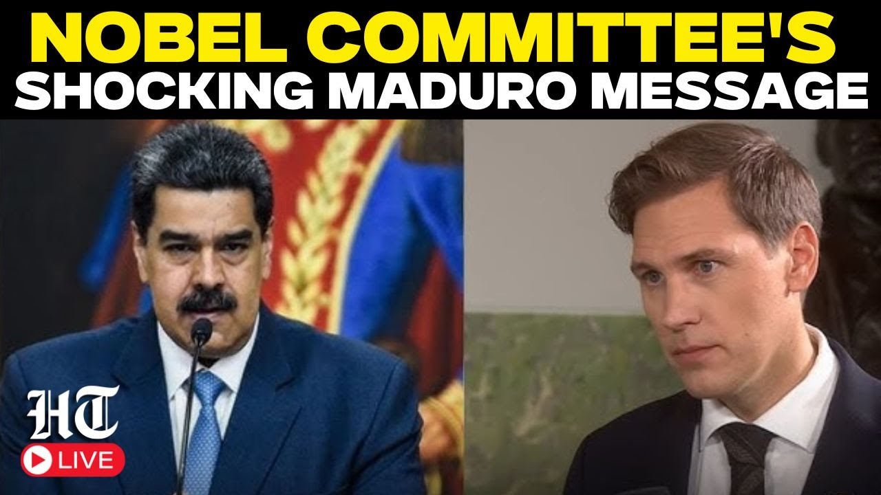 LIVE | Nobel Peace Prize Committee Issues Direct Call for Maduro’s Resignation | Venezuela