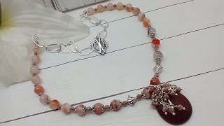 Necklace Using Bargain Bead Box June 2022 Products