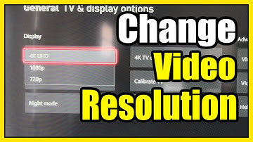 How to Change your Video Resolution on Your Xbox Series X (Fix Not Getting 4k)