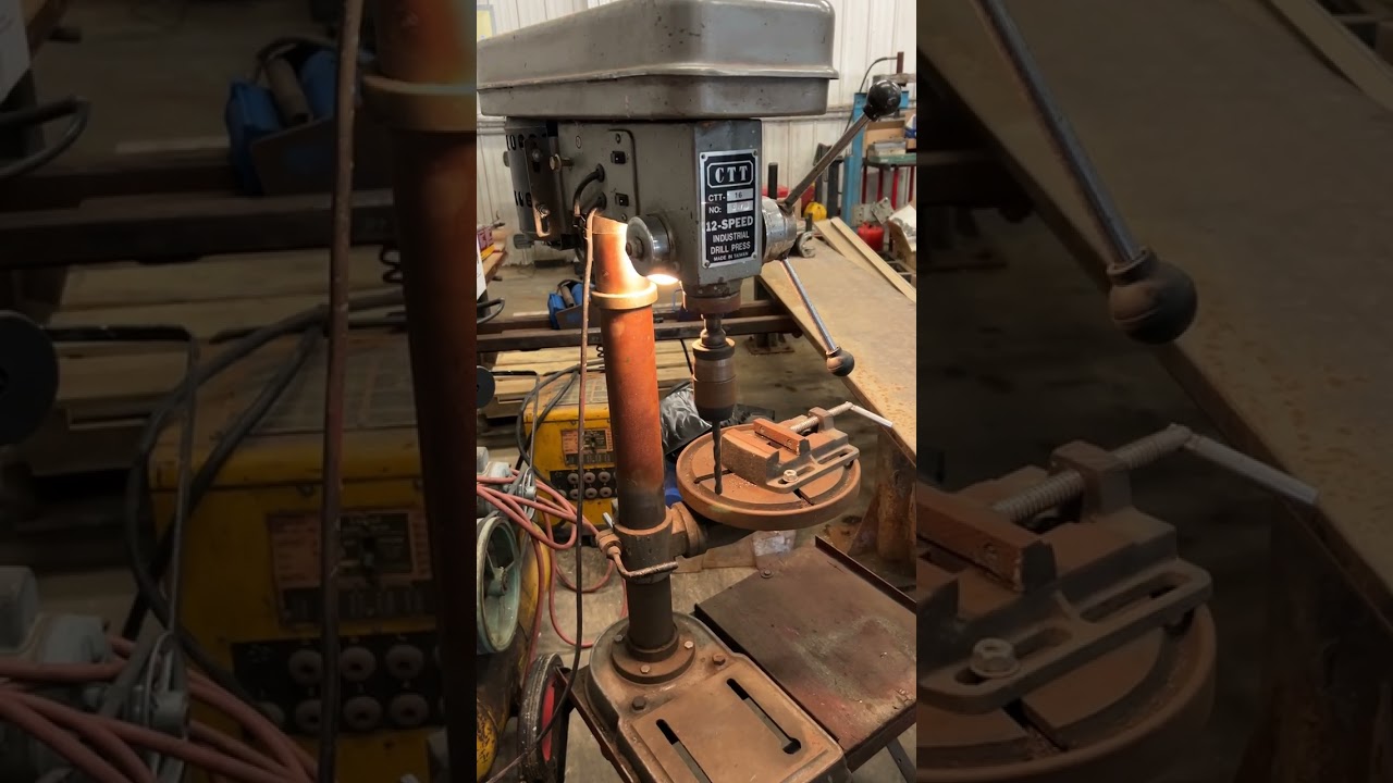 CTT 12 Speed Industrial Drill Press I-215097