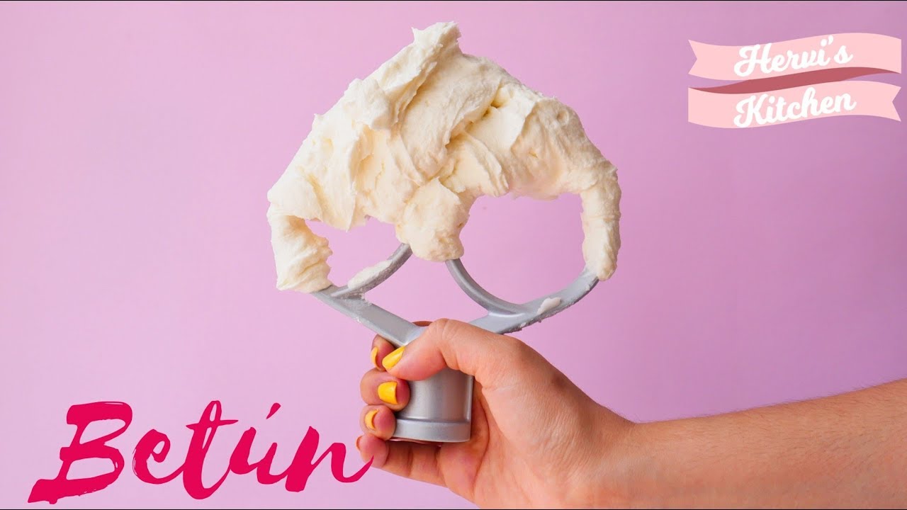 RECETA BETÚN | Crema de manteca | Ale Hervi #basicosdereposteria