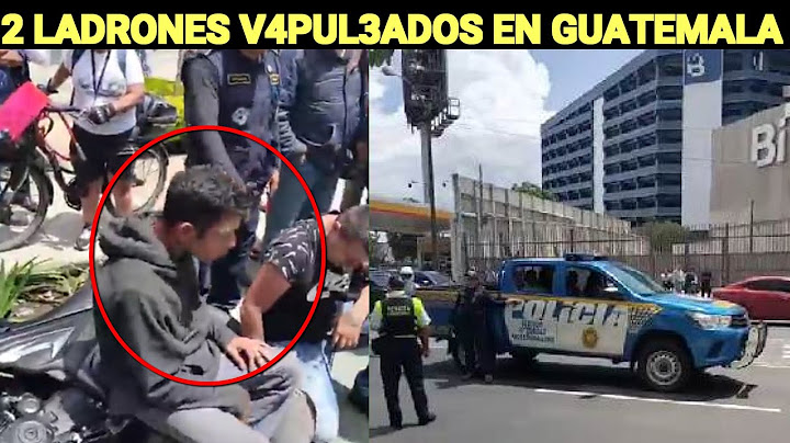 CIUDADANOS ENOJ4DOS PONEN EN SU LUGAR A 2 L4DR0N3S CANSADOS DE LA INSEGURIDAD, GUATEMALA.