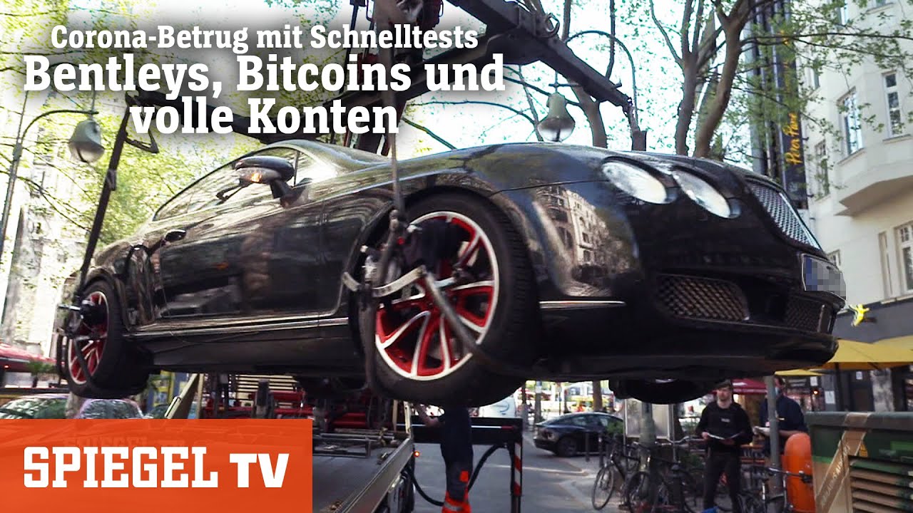 Bentleys, Bitcoins, pralle Konten: Milliarden-Betrug mit Corona-Tests (2) |  SPIEGEL TV
