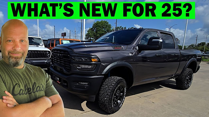 2025 Ram 2500 Power Wagon Tradesman Review and What Is New This Year