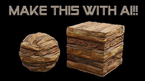 How to create PBR textures with Mid Journey AI and Substance Sampler (Quick and Easy method)