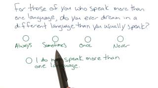 Famous Dreaming in other languages - Intro to Psychology Profile
