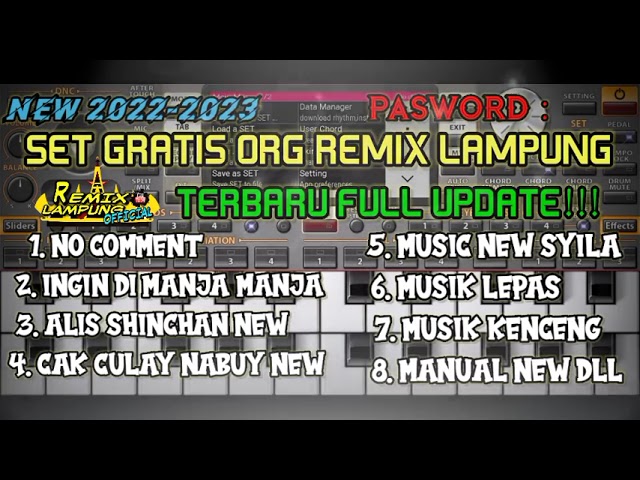SET ORG FULL UPDATE 2022 PW DI VIDEO FULL KENCENG ,REQUEST SUBSCRIBE class=