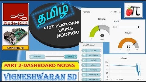 NODERED TAMIL DASHBOARD #2