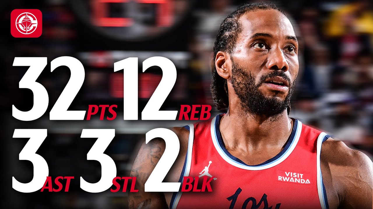 Kawhi Leonard GOES OFF vs. Lakers 🖐🏾