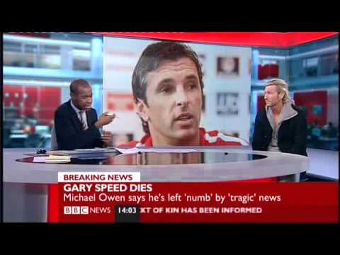 Gary Speed dies age 42 Robbie Savage emotional Tribute