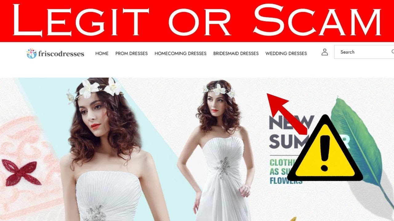 FriscoDresses.net Review | Is Frisco Dresses Legit or a Scam?