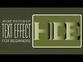 Want Beautiful Shadow Text? Master the Photoshop Gradient Technique Now