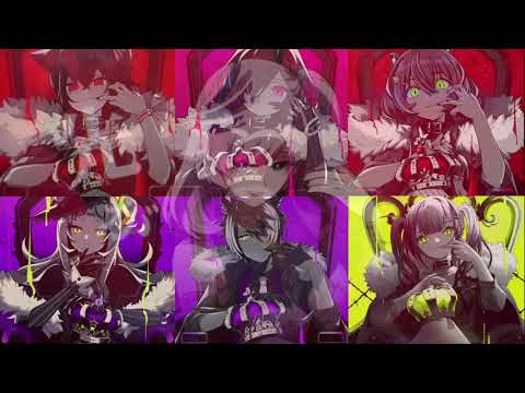 [ KING - Kanaria ] Hololive Cover Mashup (Reine, Matsuri, Shion, Roboco, Shien, Risu, Towa)