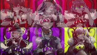 [ KING - Kanaria ] Hololive Cover Mashup (Reine, Matsuri, Shion, Roboco, Shien, Risu, Towa)