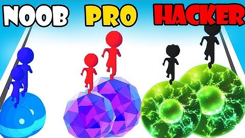 NOOB vs PRO vs HACKER - Stack Rider | Gameplay Walkthrough (Android,iOS)