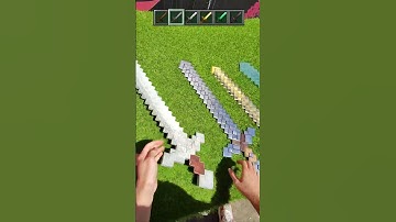 Real-Life Minecraft Sword Test – Which Ones Actually Work?